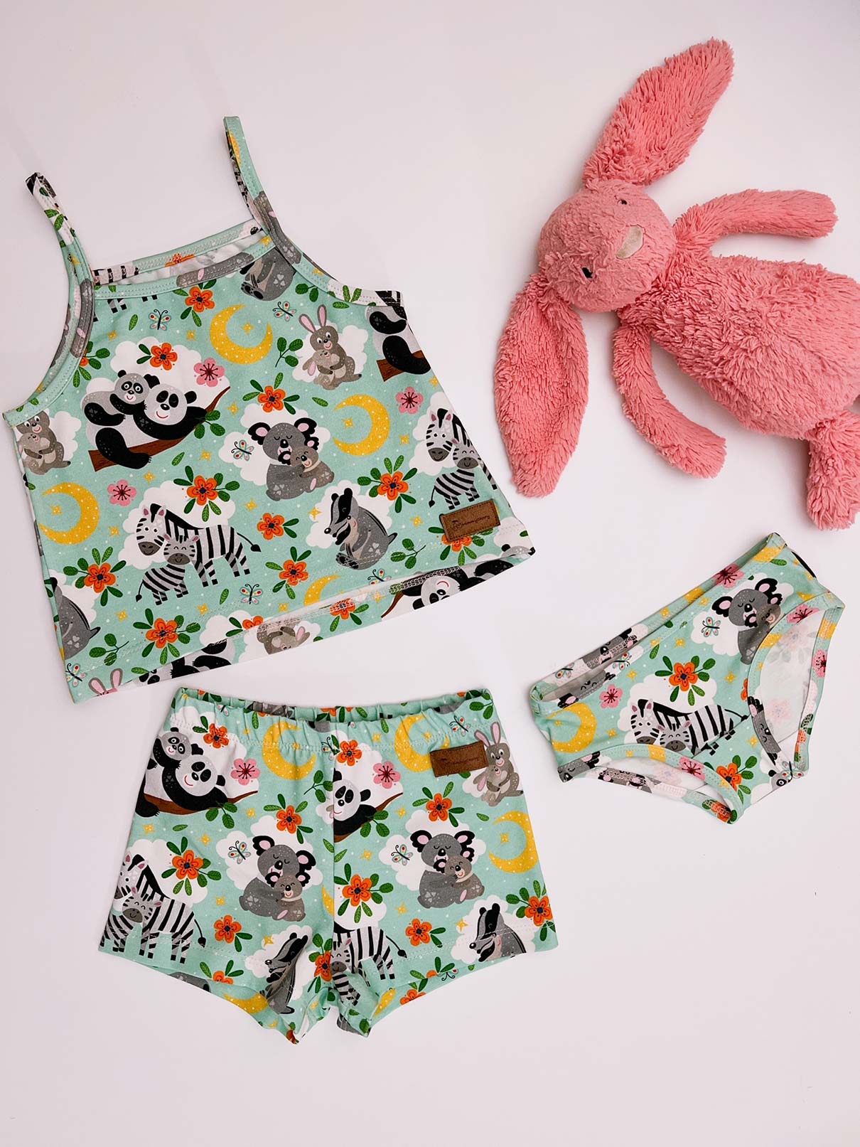 Girls Comfort Trio - underwear, cami and shorts – Patterns by Anna