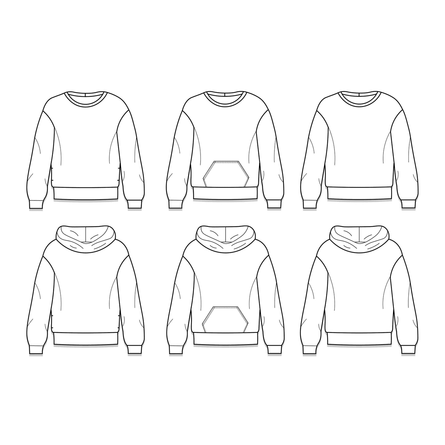 Dolman College Sweater